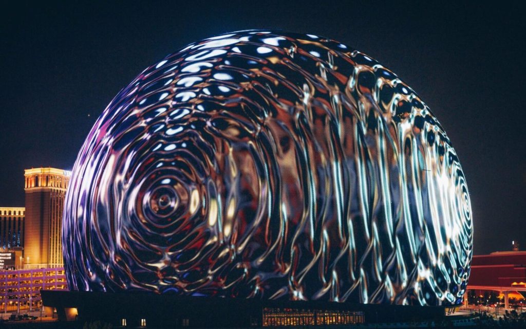 В Лас-Вегасе провели презентацию крупнейшего сферического здания в мире :: Дизайн :: РБК Недвижимость